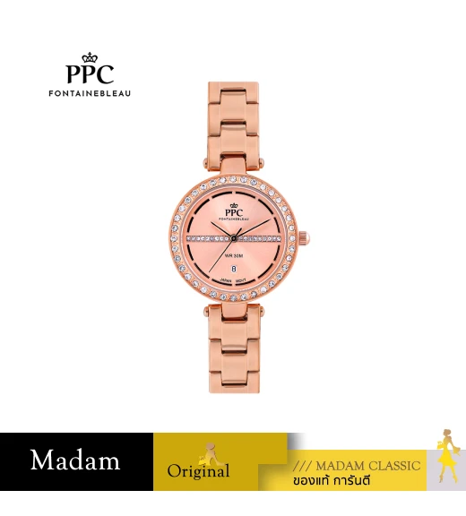 นาฬิกา PPC FONTAINEBLEAU PPC-EG07-RG ÉTOILE EG07 30 MM,ROSEGOLD นาฬิกา PPC FONTAINEBLEAU PPC-EG07-RG ÉTOILE EG07 30 MM,ROSEGOLD