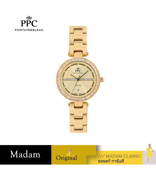 นาฬิกา PPC FONTAINEBLEAU PPC-EG07-GD ÉTOILE EG07 30 MM,GOLD	