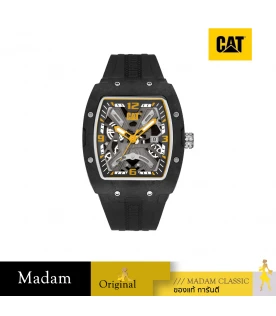 นาฬิกา CATERPILLAR 14.161.21.137 CAT BARREL CARBON 43 MM,Black/Yellow	