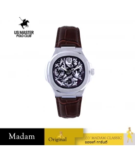 นาฬิกา US MASTER NEW YORK USM-EF13-BR-BR EMPIRE SKELTON EF13 43 MM,BROWN / BROWN	