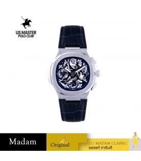 นาฬิกา US MASTER NEW YORK USM-EF13-BU-BU EMPIRE SKELTON EF13 43 MM,BLUE / BLUE