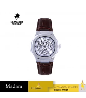 นาฬิกา US MASTER NEW YORK USM-EF13-BR-WE EMPIRE SKELTON EF13 43 MM,BROWN / WHITE