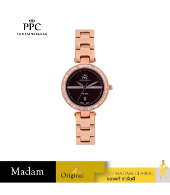 นาฬิกา PPC FONTAINEBLEAU PPC-EG07-RG-BR ÉTOILE EG07 30 MM,ROSEGOLD / BROWN	
