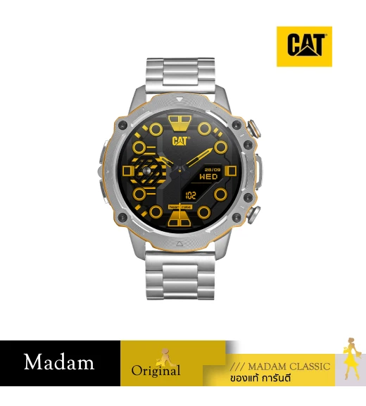 นาฬิกา CATERPILLAR E1.140.11.100 CAT SMART 52.5 mm,SILVER นาฬิกา CATERPILLAR E1.140.11.100 CAT SMART 52.5 mm,SILVER