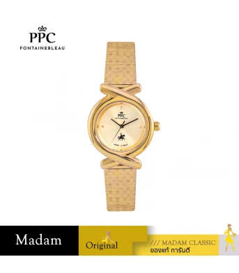 นาฬิกา PPC FONTAINEBLEAU PPC-EF20-GD CANNES EF20 28 MM,GOLD	