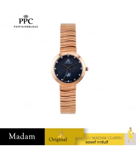 นาฬิกา PPC FONTAINEBLEAU  PPC-EF13-RG-BK LER BRETON EF13 30 MM,ROSEGOLD / BLACK	