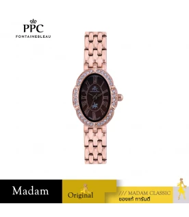 นาฬิกา PPC FONTAINEBLEAU PPC-EF07-RG-BR OVALE EF07 22 MM,ROSEGOLD / BROWN	