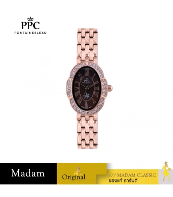 นาฬิกา PPC FONTAINEBLEAU PPC-EF07-RG-BR OVALE EF07 22 MM,ROSEGOLD / BROWN	