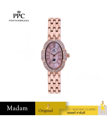 นาฬิกา PPC FONTAINEBLEAU PPC-EF07-RG OVALE EF07 22 MM,ROSEGOLD	