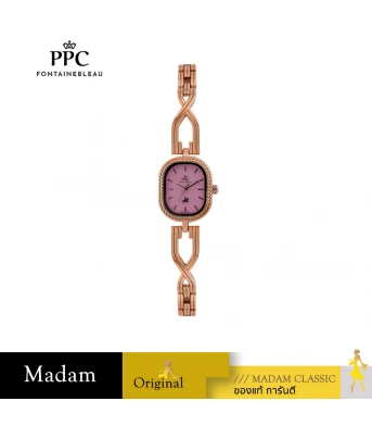 นาฬิกา PPC FONTAINEBLEAU PPC-EF08-RG-PK DORÉE EF08 23 MM,ROSEGOLD / PINK	