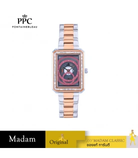 นาฬิกา PPC FONTAINEBLEAU PPC-EF17-SRG-PK DORÉE EF17 28.5 MM,SILVER ROSEGOLD / PINK	