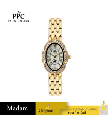 นาฬิกา PPC FONTAINEBLEAU PPC-EF07-GD OVALE EF07 22 MM,GOLD	