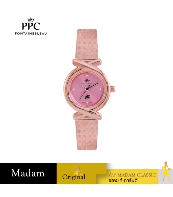 นาฬิกา PPC FONTAINEBLEAU PPC-EF20-RG-PK CANNES EF20 28 MM,ROSEGOLD / PINK	