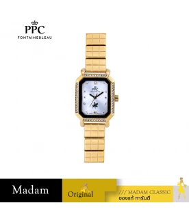 นาฬิกา PPC FONTAINEBLEAU PPC-EF16-GD-WE DORÉE EF16 23 MM,GOLD / WHITE	