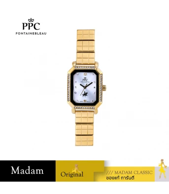 นาฬิกา PPC FONTAINEBLEAU PPC-EF16-GD-WE DORÉE EF16 23 MM,GOLD / WHITE	