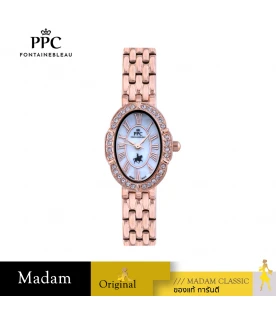 นาฬิกา PPC FONTAINEBLEAU PPC-EF07-RG-WE OVALE EF07 22 MM,ROSEGOLD / WHITE	