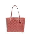 กระเป๋าสะพายไหล่ COACH 5696 CITY TOTE IN SIGNATURE CANVAS (IMRZH) กระเป๋าสะพายไหล่ COACH 5696 CITY TOTE IN SIGNATURE CANVAS (IMRZH)