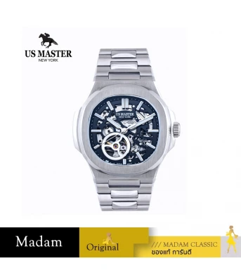 นาฬิกา US MASTER NEW YORK SET.USM-EF14-BK EMPIRE SKELTON EF14 43 MM,BLACK	
