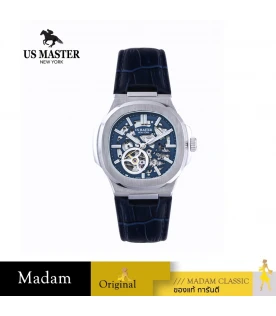 นาฬิกา US MASTER NEW YORK SET.USM-EF15-BU-BU EMPIRE SKELTON 43 MM,BLUE / BLUE	