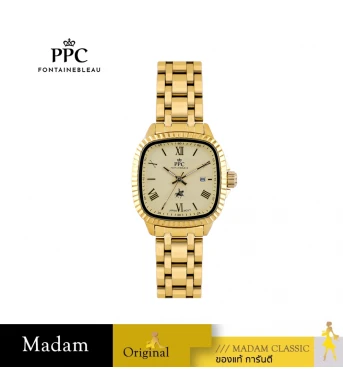 นาฬิกา PPC FONTAINEBLEAU PPC-EF14-GD DORÉE EF14 28 MM,GOLD	