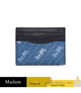 กระเป๋าใส่บัตร COACH C4287 SLIM ID CARD CASE WITH HORSE AND CARRIAGE DOT PRINT (QBSP4)