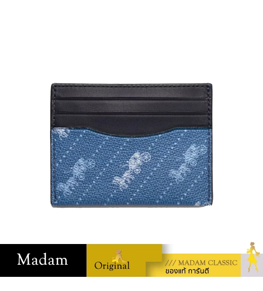 กระเป๋าใส่บัตร COACH C4287 SLIM ID CARD CASE WITH HORSE AND CARRIAGE DOT PRINT (QBSP4) กระเป๋าใส่บัตร COACH C4287 SLIM ID CARD CASE WITH HORSE AND CARRIAGE DOT PRINT (QBSP4)
