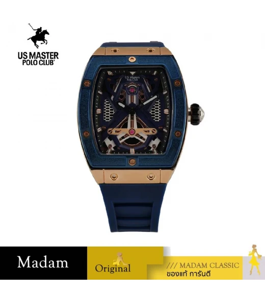 นาฬิกา US MASTERS POLO CLUB USM-DH12-BU-RBU RX-1 PHANTOM M.1 BLUE / ROSEGOLD BLUE 48.8 MM,BLUE / ROSEGOLD BLUE