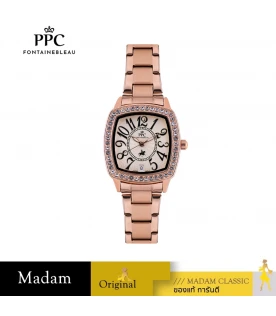 นาฬิกา PPC FONTAINEBLEAU PPC-EJ04-RG-WN DORÉE EJ04 30 MM,ROSEGOLD / WINE	