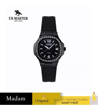 นาฬิกา US MASTER NEW YORK  USM-DD54-IPB-BK EMPIRE LADY DD54 32 MM,PLATING BLACK	