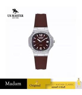 นาฬิกา US MASTER NEW YORK USM-DD54-BR-BR EMPIRE LADY DD54 32 MM,BROWN / BROWN	