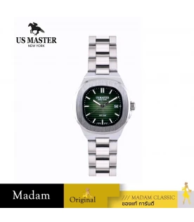 นาฬิกา US MASTER NEW YORK USM-DD17-BGN EMPIRE DD17 41MM,Black / Green