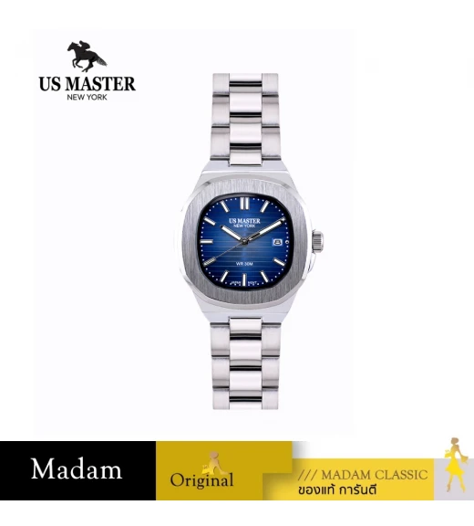 นาฬิกา US MASTER NEW YORK USM-DD17-BBU EMPIRE DD17 41MM,Black / Blue	