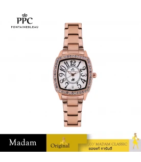 นาฬิกา PPC FONTAINEBLEAU PPC-EJ04-RG-WE DORÉE EJ04 30 MM,ROSEGOLD / WHITE
