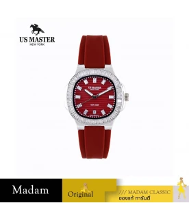 นาฬิกา US MASTER NEW YORK USM-EC01-RD-RD EMPIRE LADY EC01 36 MM,RED / RED	
