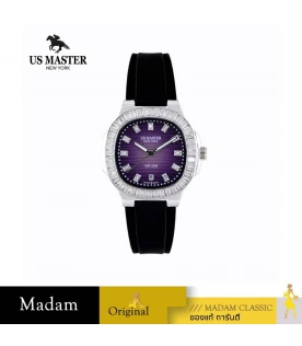 นาฬิกา US MASTER NEW YORK USM-EC01-BK-VLT EMPIRE LADY EC01 36 MM,BLACK / VIOLET	