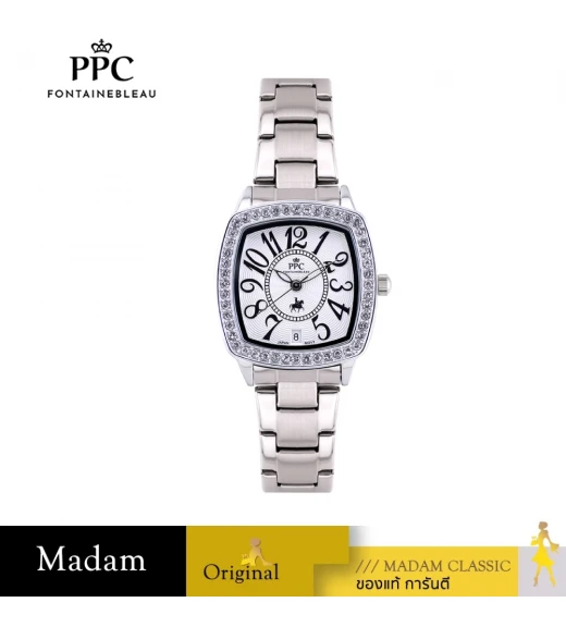 นาฬิกา PPC FONTAINEBLEAU PPC-EJ04-WE DORÉE EJ04 30 MM,WHITE
