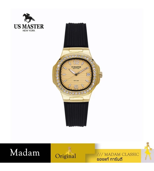 นาฬิกา US MASTER NEW YORK USM-DD54-GD EMPIRE LADY DD54 32 MM,GOLD	