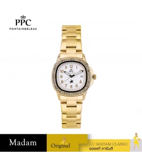 นาฬิกา PPC FONTAINEBLEAU PPC-EJ03-GD-WE ÉTOILE EJ03 36 MM,GOLD / WHITE	