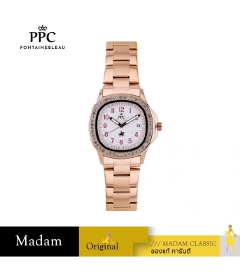 นาฬิกา PPC FONTAINEBLEAU PPC-EJ03-RG-WE ÉTOILE EJ03 36 MM,ROSEGOLD / WHITE