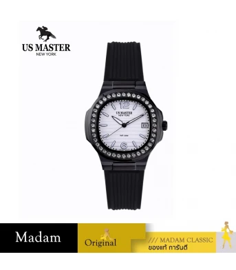 นาฬิกา US MASTER NEW YORK USM-DD54-IPB-WE EMPIRE LADY DD54 32 MM,PLATING BLACK / WHITE	