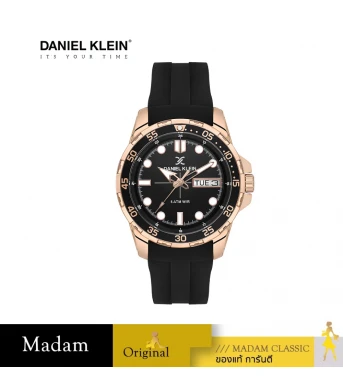 นาฬิกา DANIEL KLEIN DK.1.13911-6 PREMIUM GENTS 44*52.5 MM,BLACK / ROSEGOLD