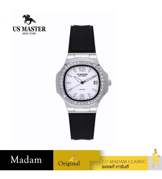 นาฬิกา US MASTER NEW YORK USM-DD54-WE EMPIRE LADY DD54 32 MM,WHITE	
