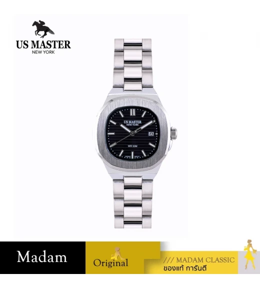 นาฬิกา US MASTER NEW YORK USM-DD17-BK EMPIRE DD17 41MM,Black