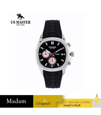 นาฬิกา US MASTER USM-DD36-BK-BK THE EMPIRE CHRONO EYES DATE 40 MM,BLACK / BLACK	