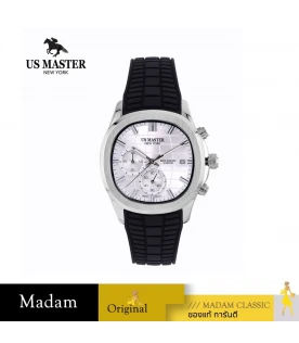 นาฬิกา US MASTER USM-DD36-BK-WE THE EMPIRE CHRONO EYES DATE 40 MM,BLACK / WHITE