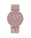 นาฬิกา COACH 14503924,36 MM,STAINLESS STEEL,PURPLE