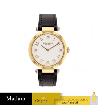 นาฬิกา COACH 14503998,34 MM,LEATHER STRAP,BLACK