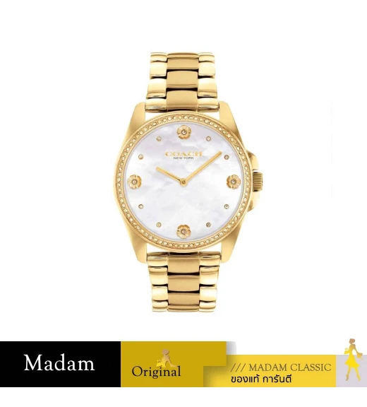 นาฬิกา COACH 14504109,36 MM,STAINLESS STEEL,GOLD