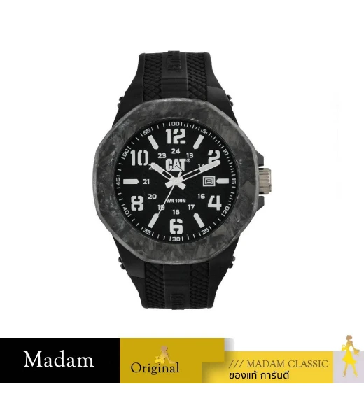 นาฬิกา CAT LV.161.21.132 CAT CARBON CRUSH BLACK / WHITE 45 MM,PURPLE