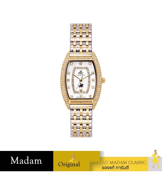 นาฬิกา PPC FONTAINEBLEAU PPC-EA07-SGD-WE DORÉE EA07 SILVER GOLD / WHITE 26 MM,SILVER GOLD / WHITE